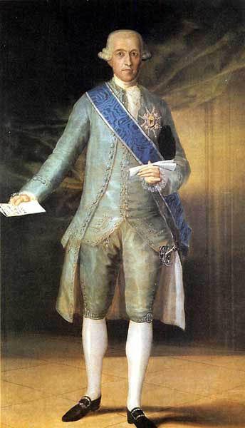 Francisco de Goya Portrait of Jose Monino, 1st Count of Floridablanca